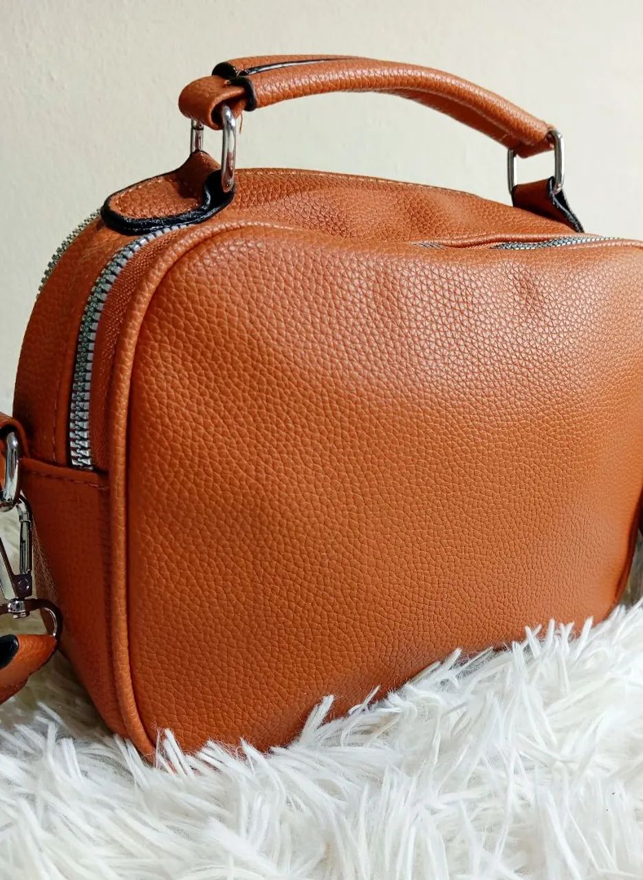 Bolsa Casual Feminina Preta Nova - Foto 4