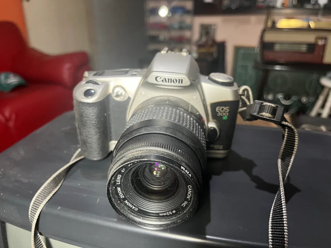 Camera Canon Eos 500n Com Lente 35-80mm -