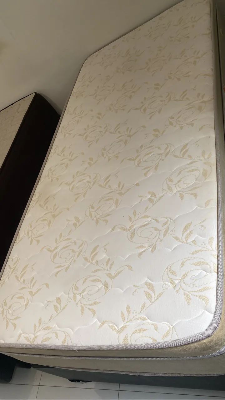 cama box solteiro ortobom  - Foto 4