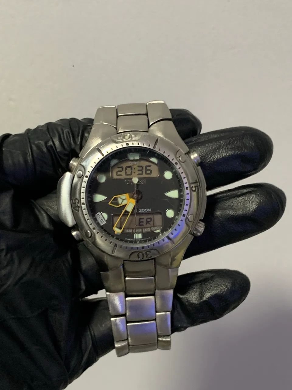 Citizen AQUA3  - PULSEIRA DE AÇO