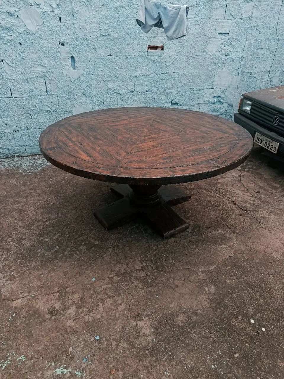 Mesa de jantar rústica  - Foto 2