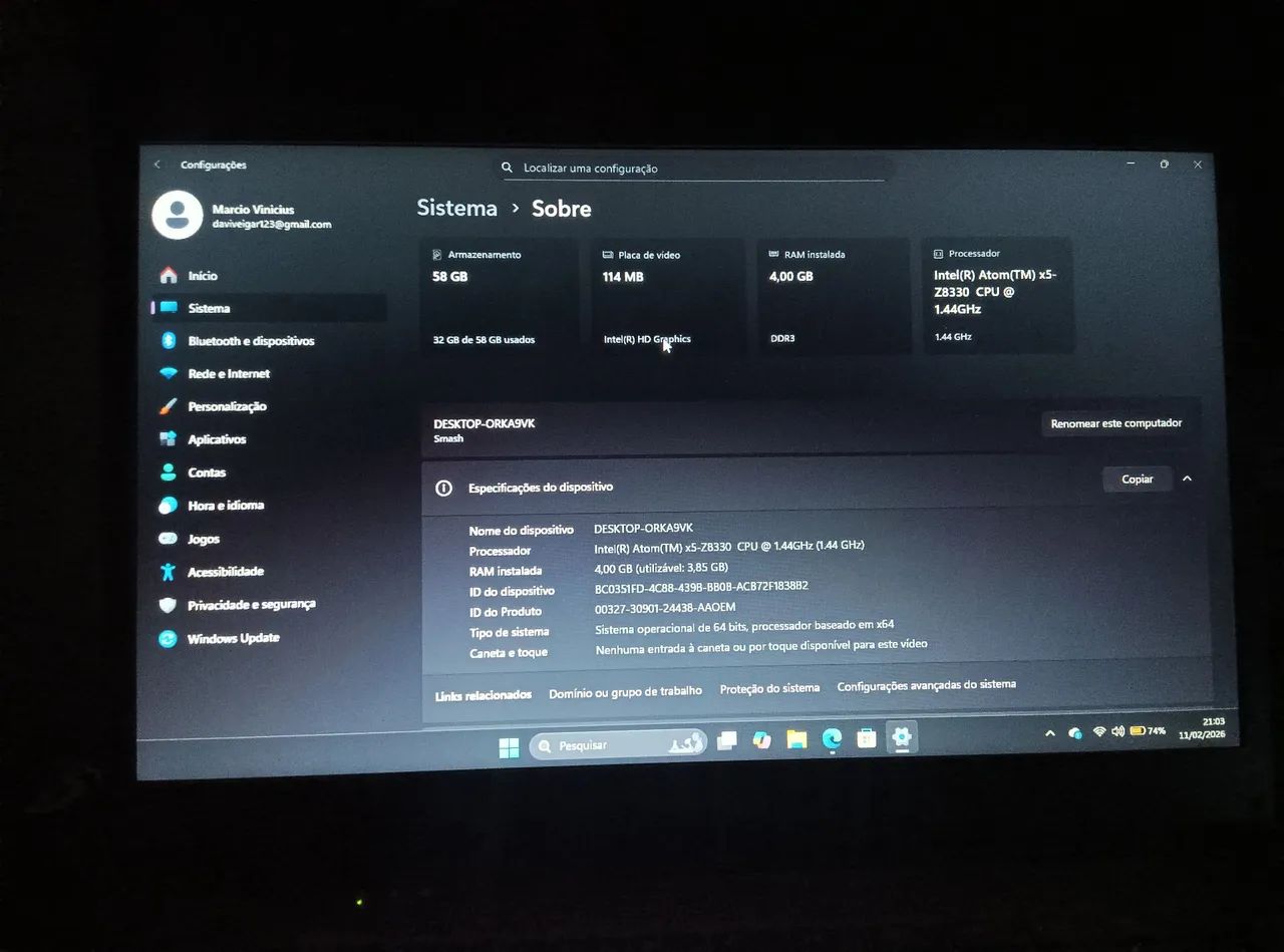 Notebook positivo  - Foto 4