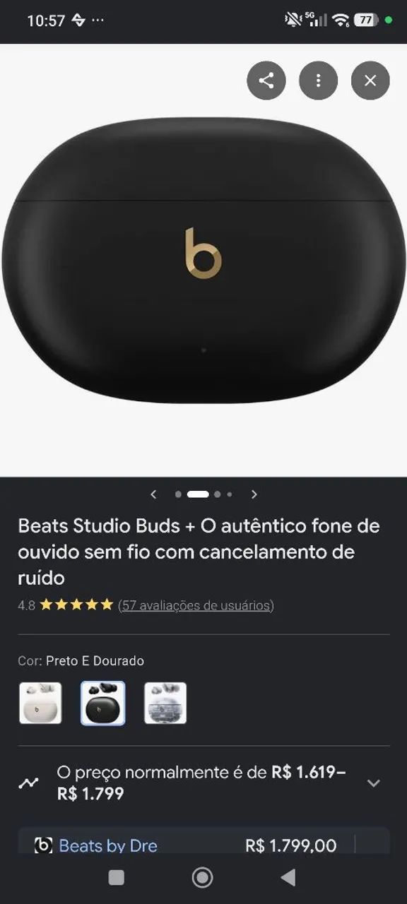 Fone de ouvido  - Foto 2