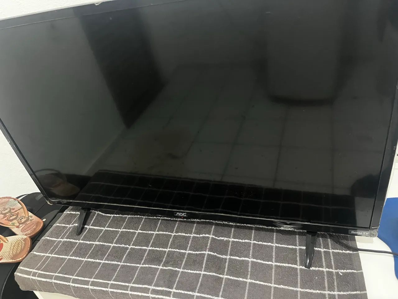 Televisão 32 Polegadas com tela azul - Foto 4