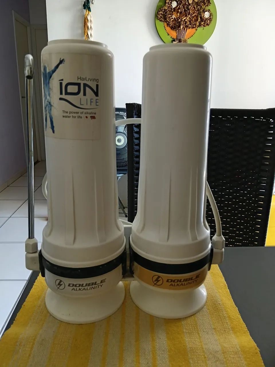 filtro de água hailiving ion life double carbon beba água alcalina e ganhe mais saúde!!!!
