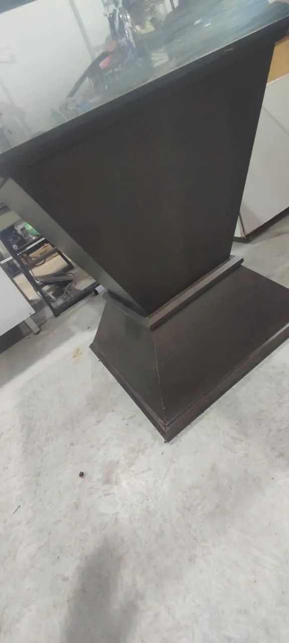 Mesa de Vidro 1,50 x 1,50mtrs