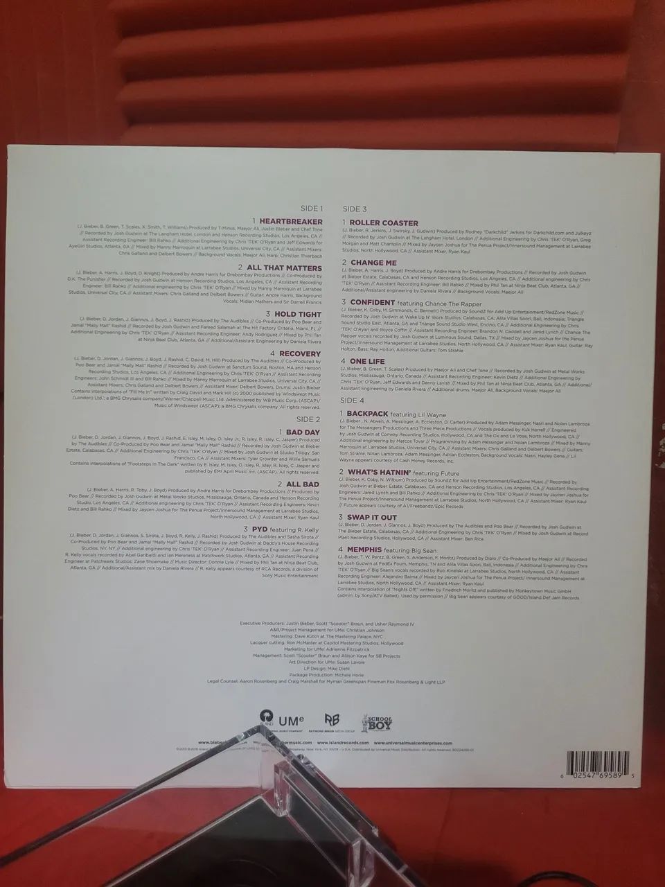 JUSTIN BIEBER ? JOURNALS | VINIL IMPORTADO - Foto 3