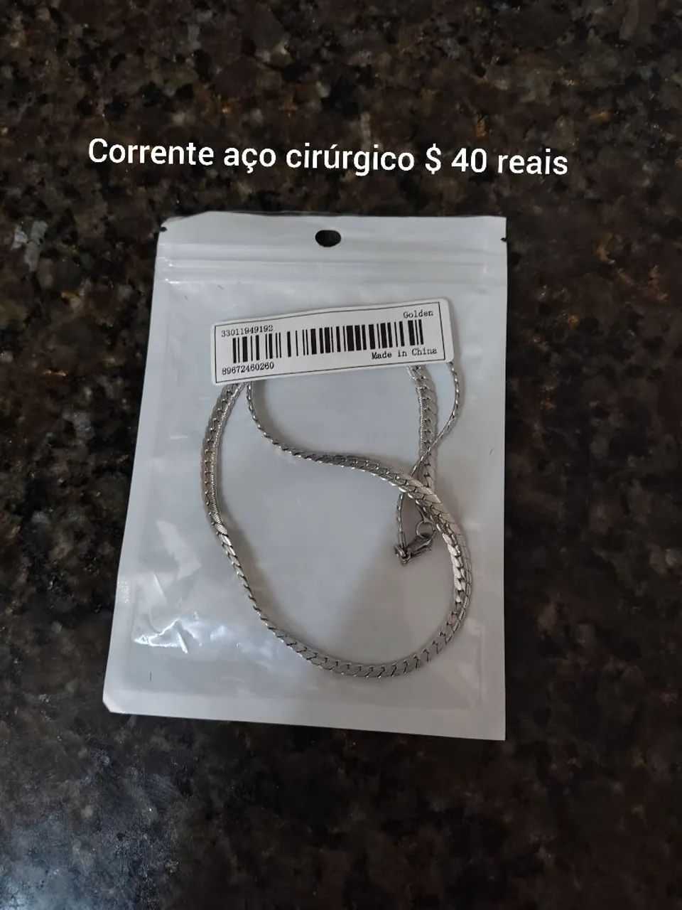 Corrente de aço cirúrgico  - Foto 2