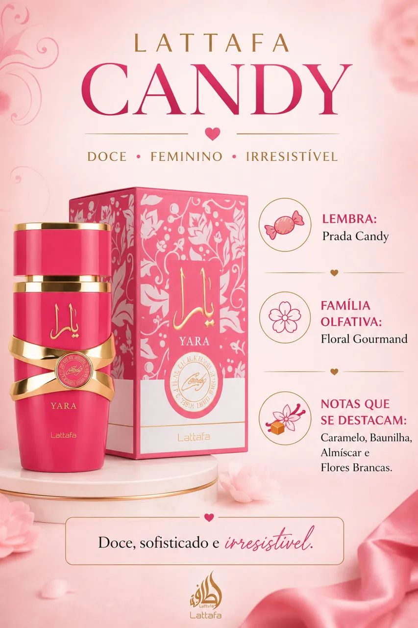 Perfume Árabe / Linha Capilar Coreana 