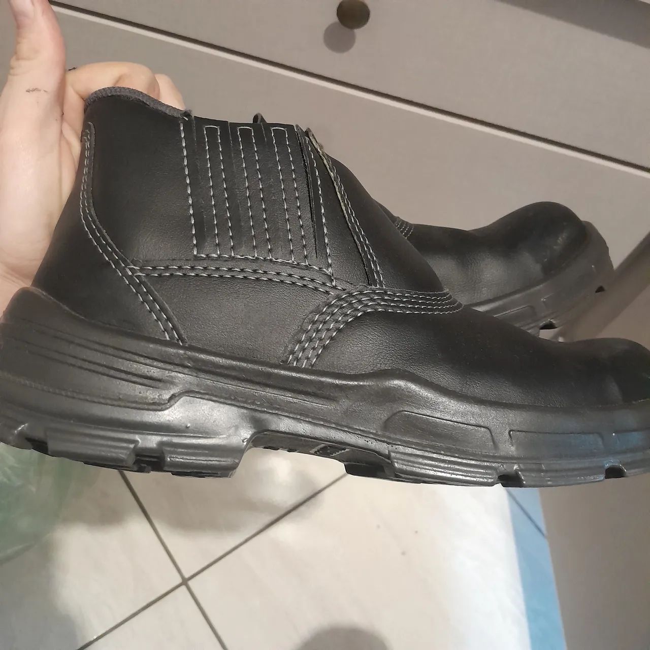 Bota Bracol confortável de E.P.I - Foto 3