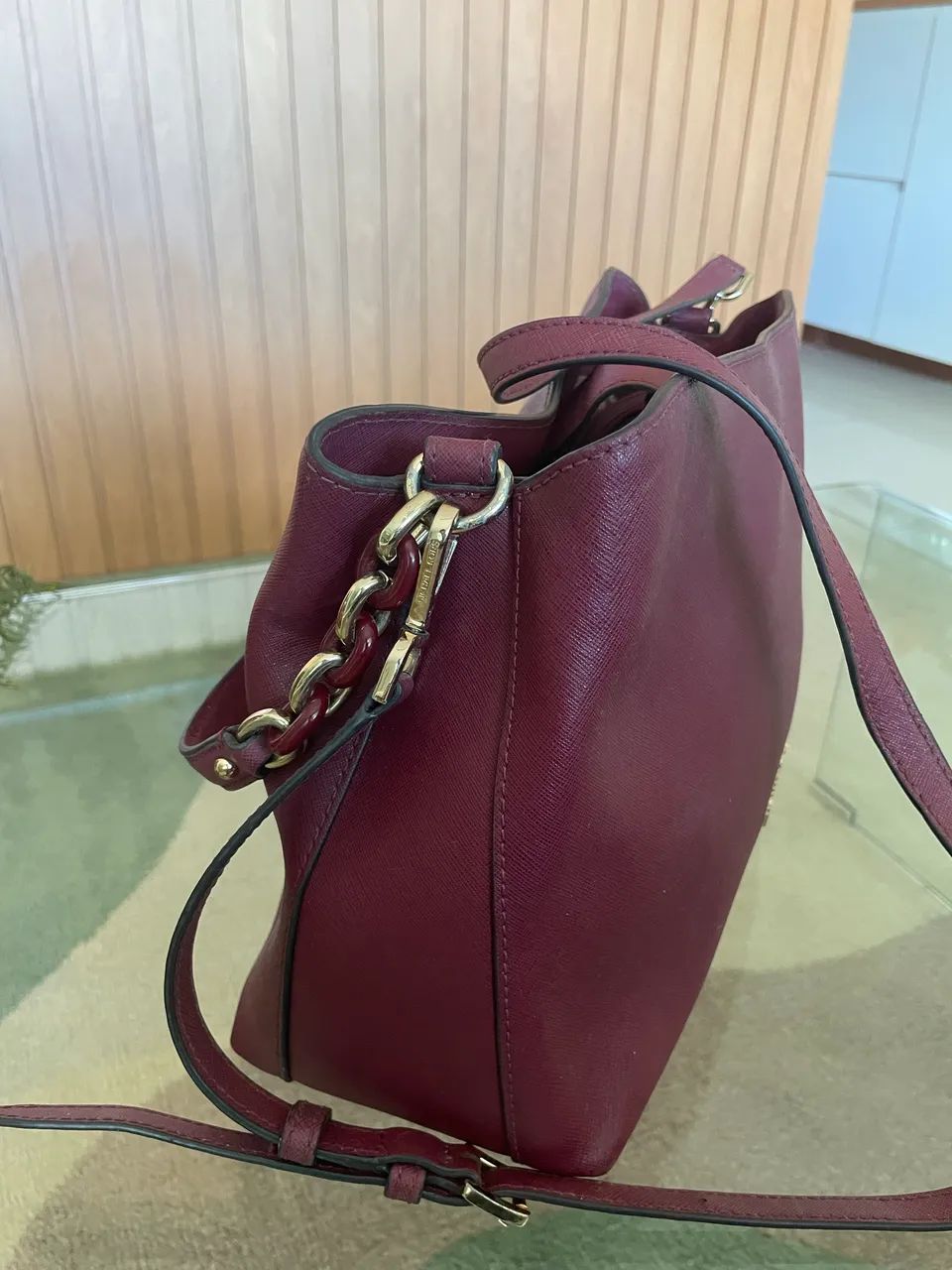 Bolsa Michael Kors Vinho - Foto 2