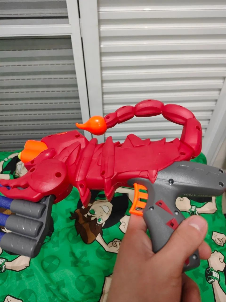 Nerf Scorpion - Semi-nova em ótimo estado - Foto 5