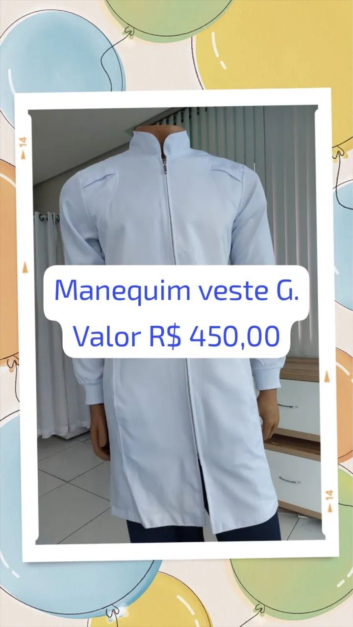 Vendo manequins de fibra