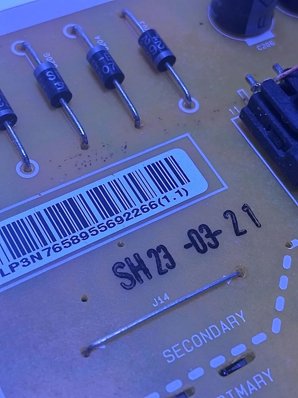 Fonte TV LG 55UR8750PSA - Foto 4