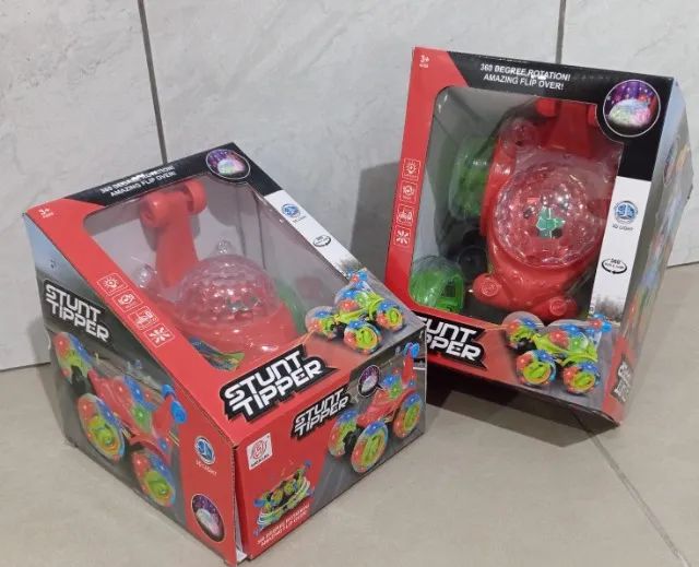 Carrinho Maluco 360º com led e som infantil