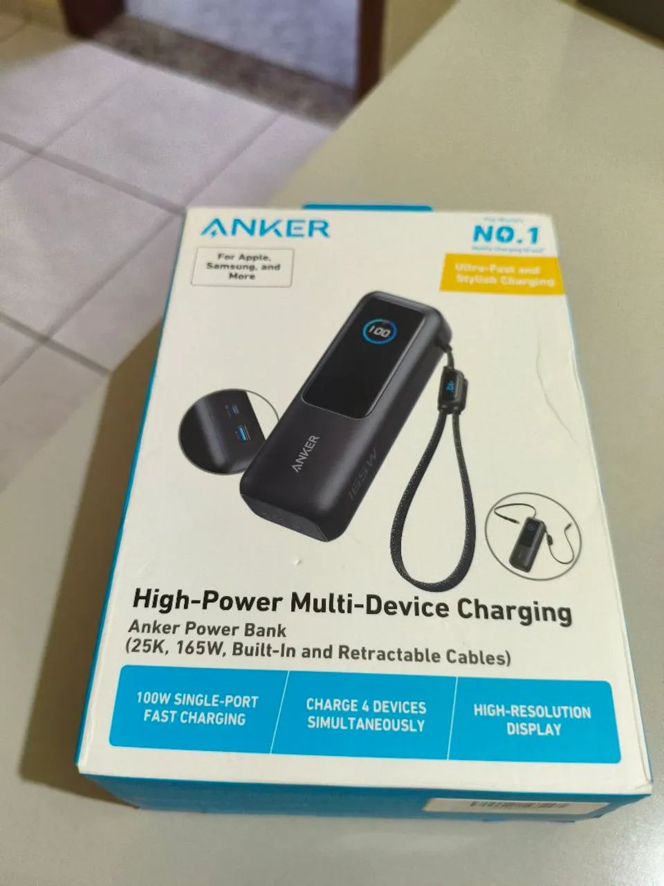 Power bank anker sem uso novo - Foto 2