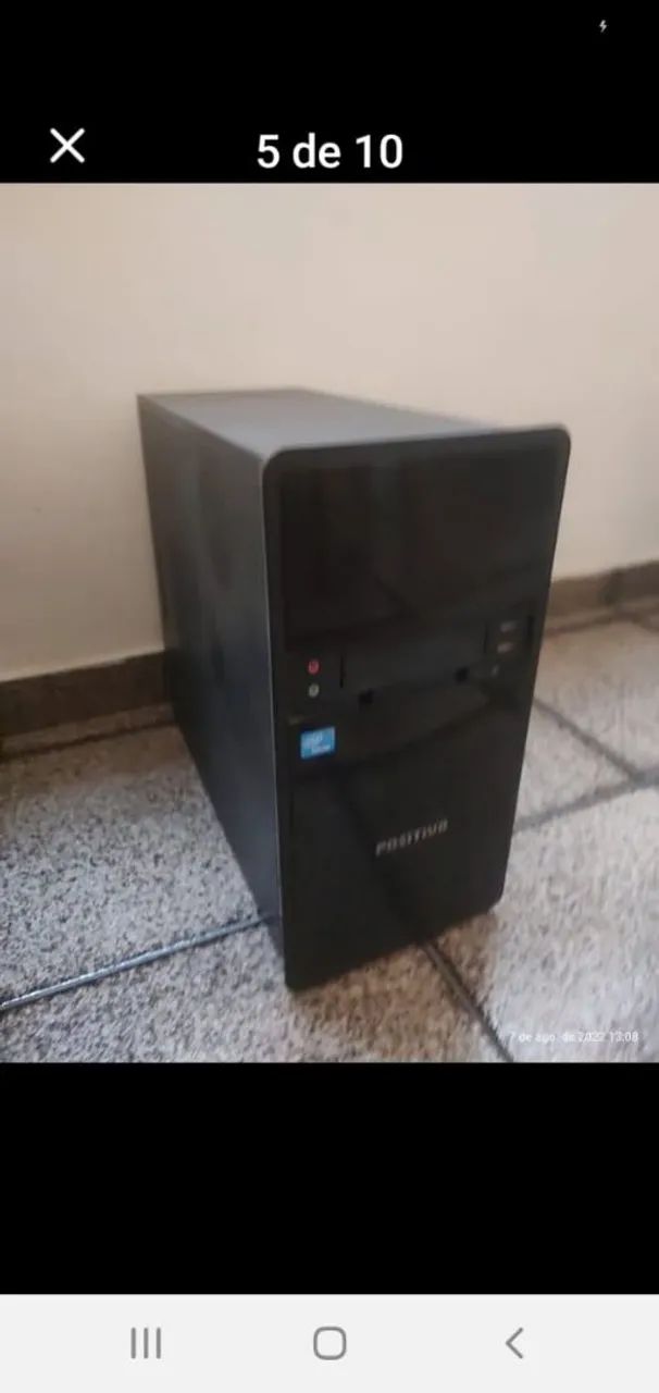 PC i3 8 ram 250 de HD