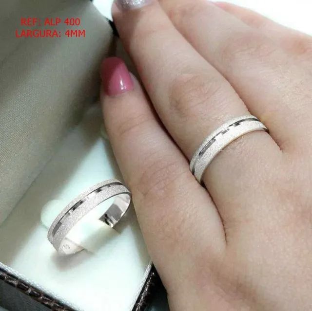 Aliancas de Prata - FabricamosVarios Modelos - Foto 2