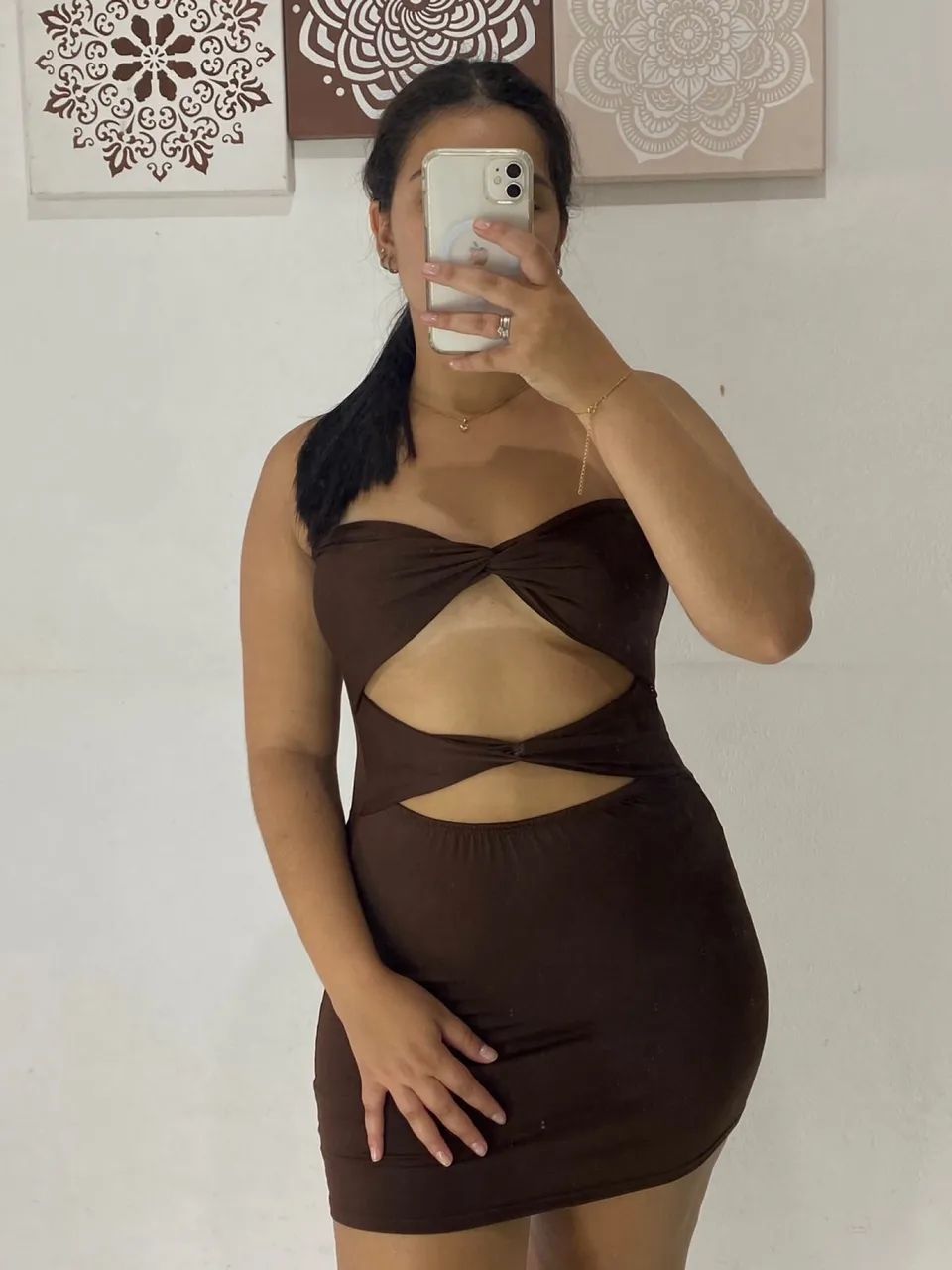 Vestido Liza Marrom Limitado - Foto 2