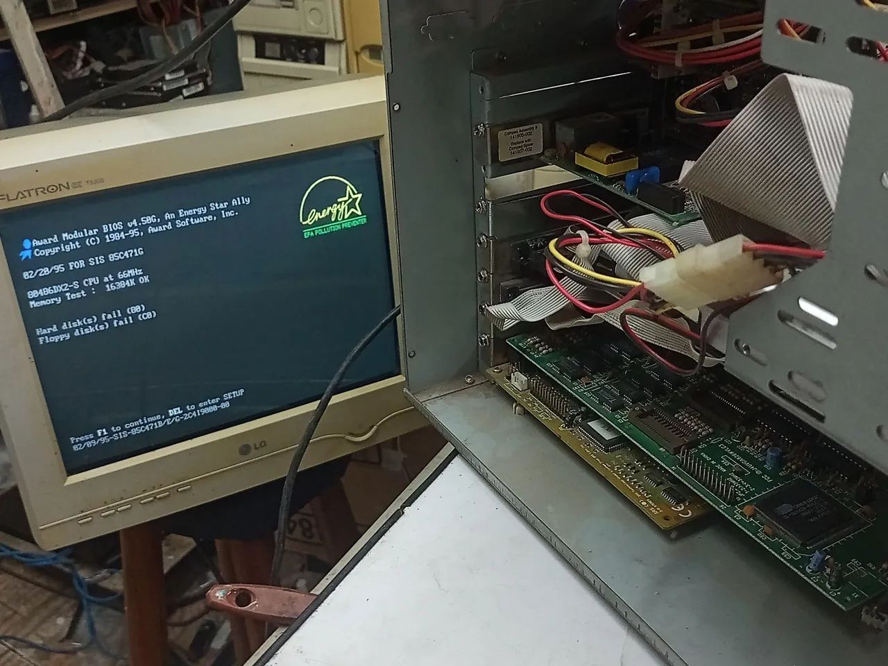 Placa controladora Isa para Pc antigo 486