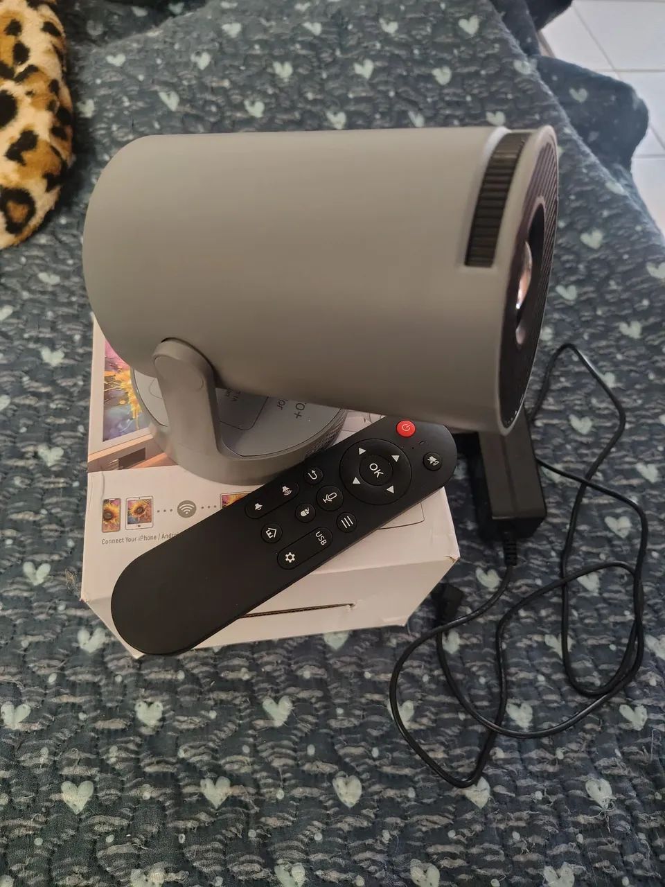 Mini projetor hy 300pro+ Android 