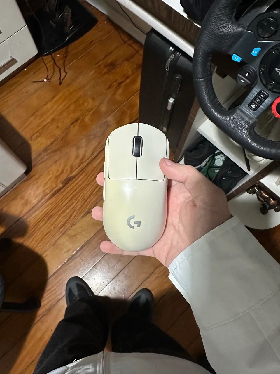 G Pro Superlight - Branco Usado - Foto 3