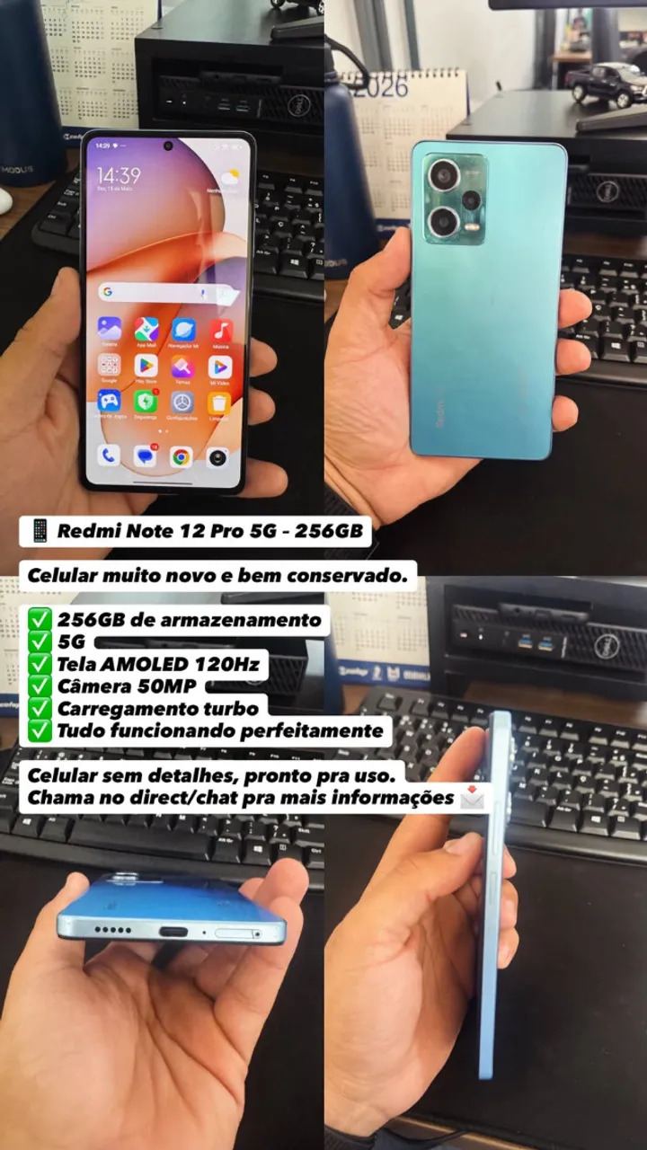 Celulares XIAOMI 12T PRO Usados, seminovos e Novos no Brasil