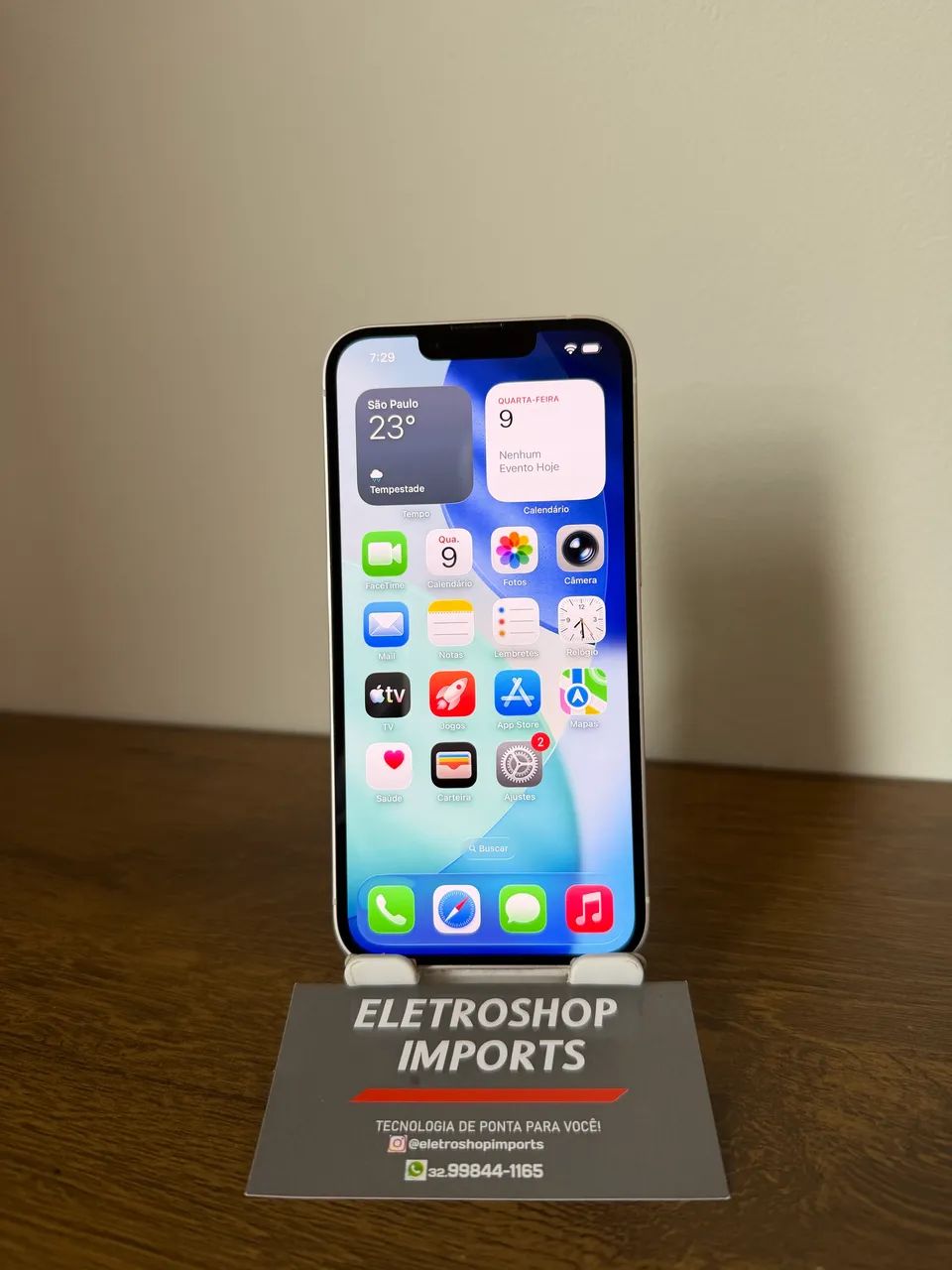 iPhone 14 128GB Branco | Bateria 93% | Ótimo Estado - Foto 2
