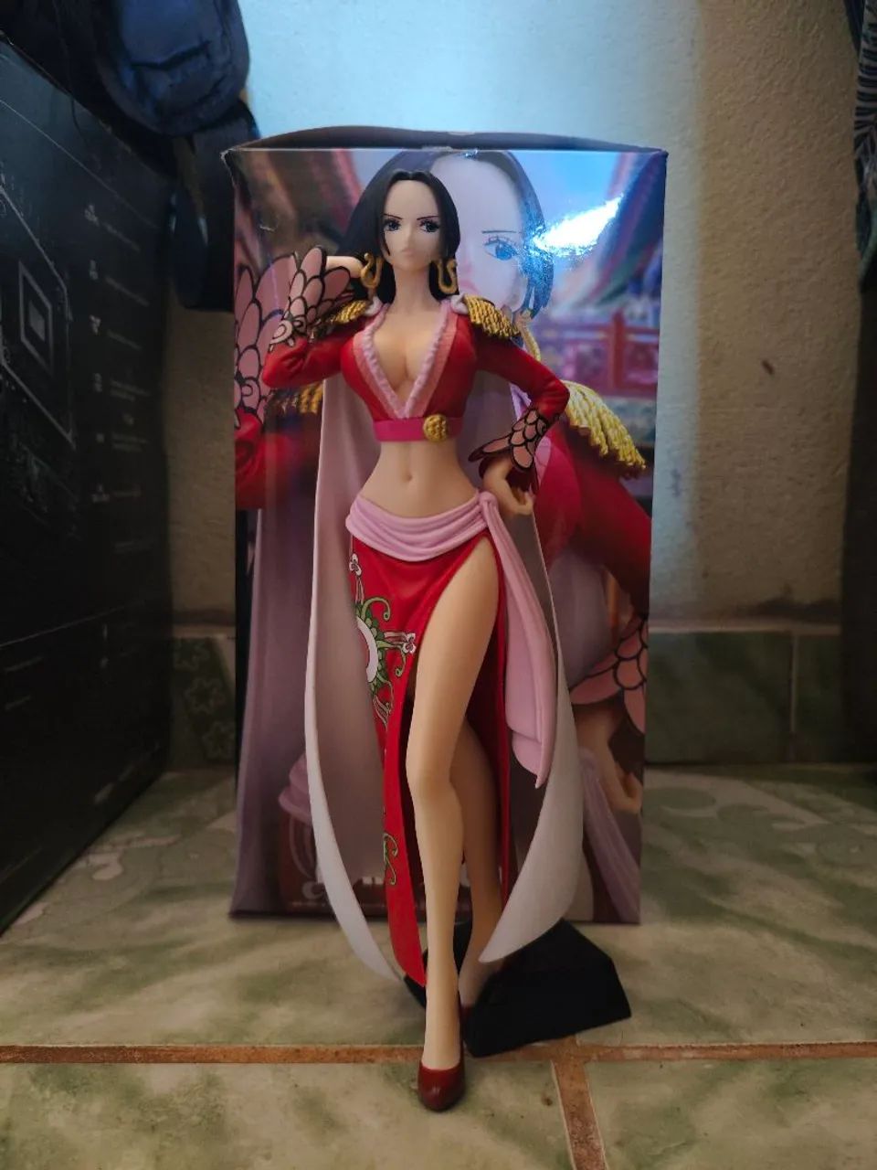 Action figure da boa Hancock original do Japão  - Foto 5