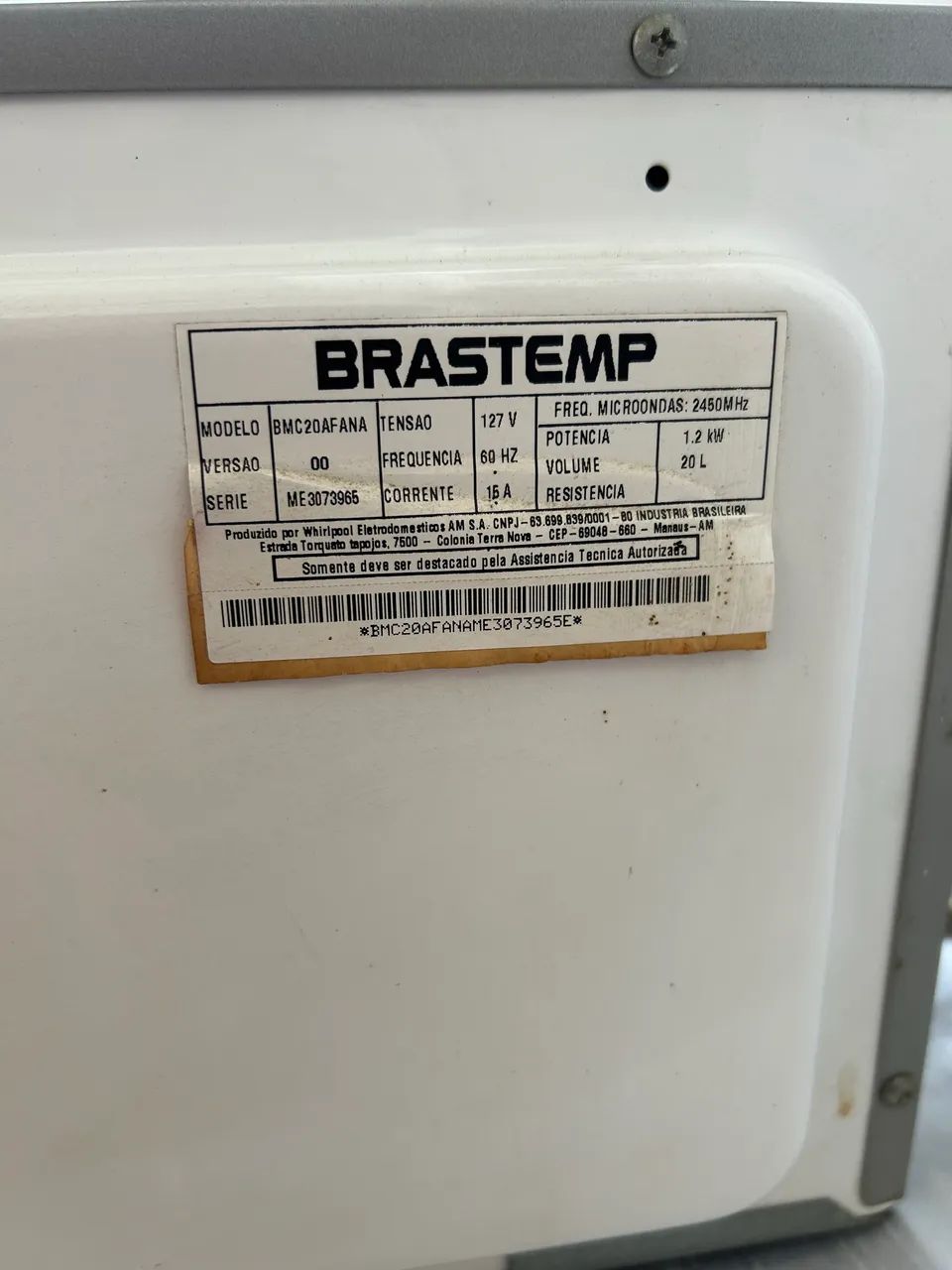 Microondas PRATA - Brastemp 20L - Foto 3
