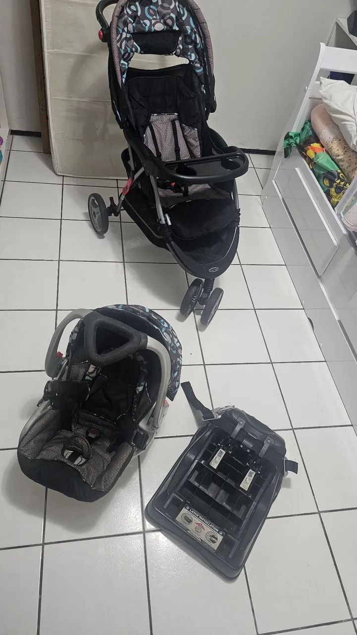 Bebe conforto com carrinho - Foto 4