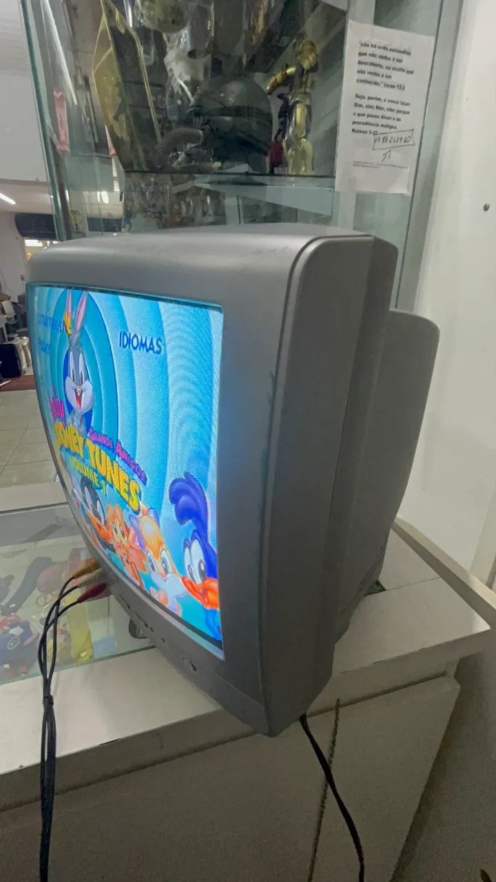 Tv tubo crt retrogamer Philips 14 polegadas  - Foto 2