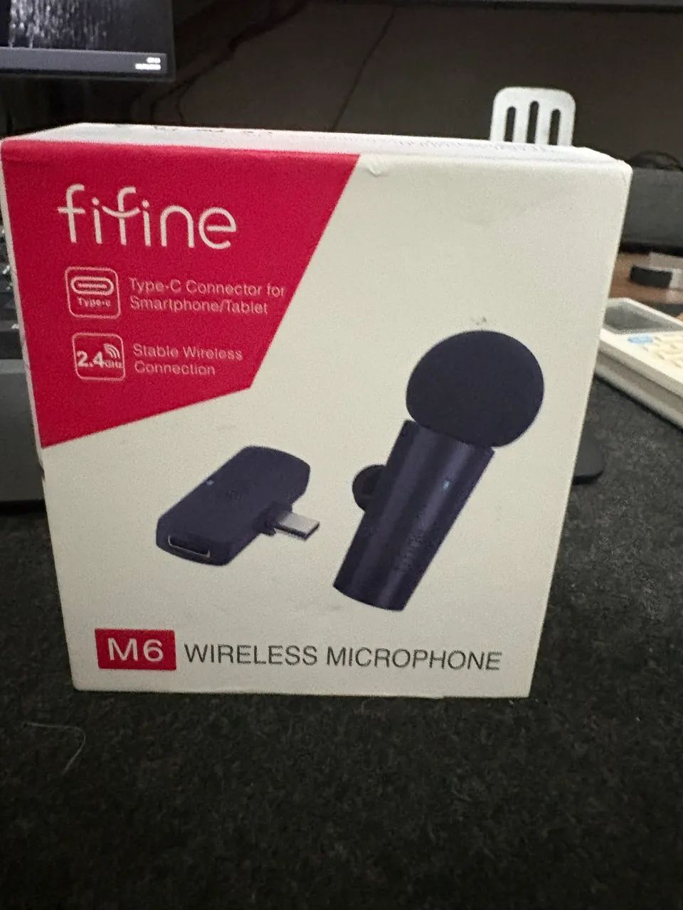 Microfone Lapela sem Fio Fifine
