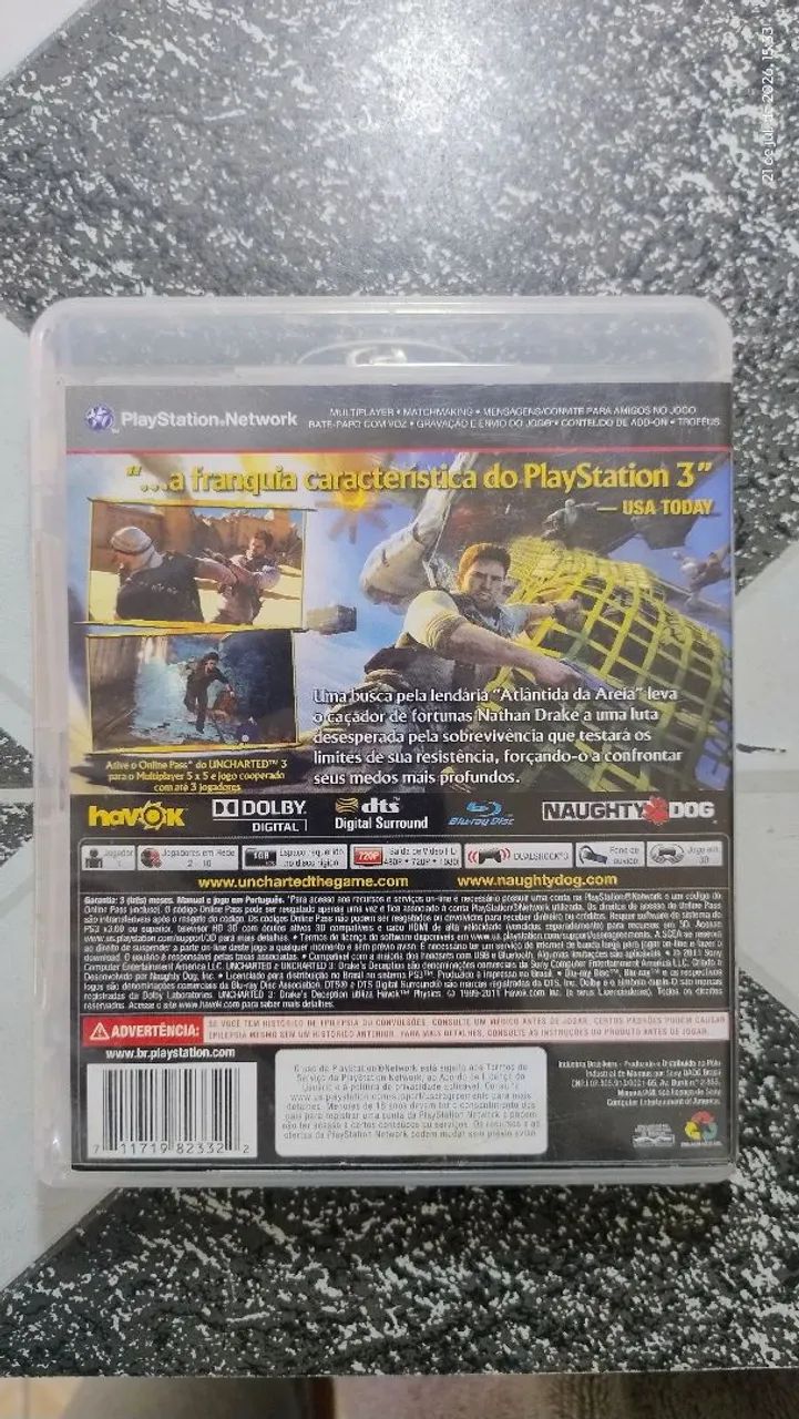 Uncharted 3: Drake's Deception PS3  - Foto 2