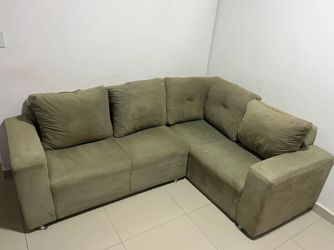 SOFÁ DE CANTO ( 5 lugares)