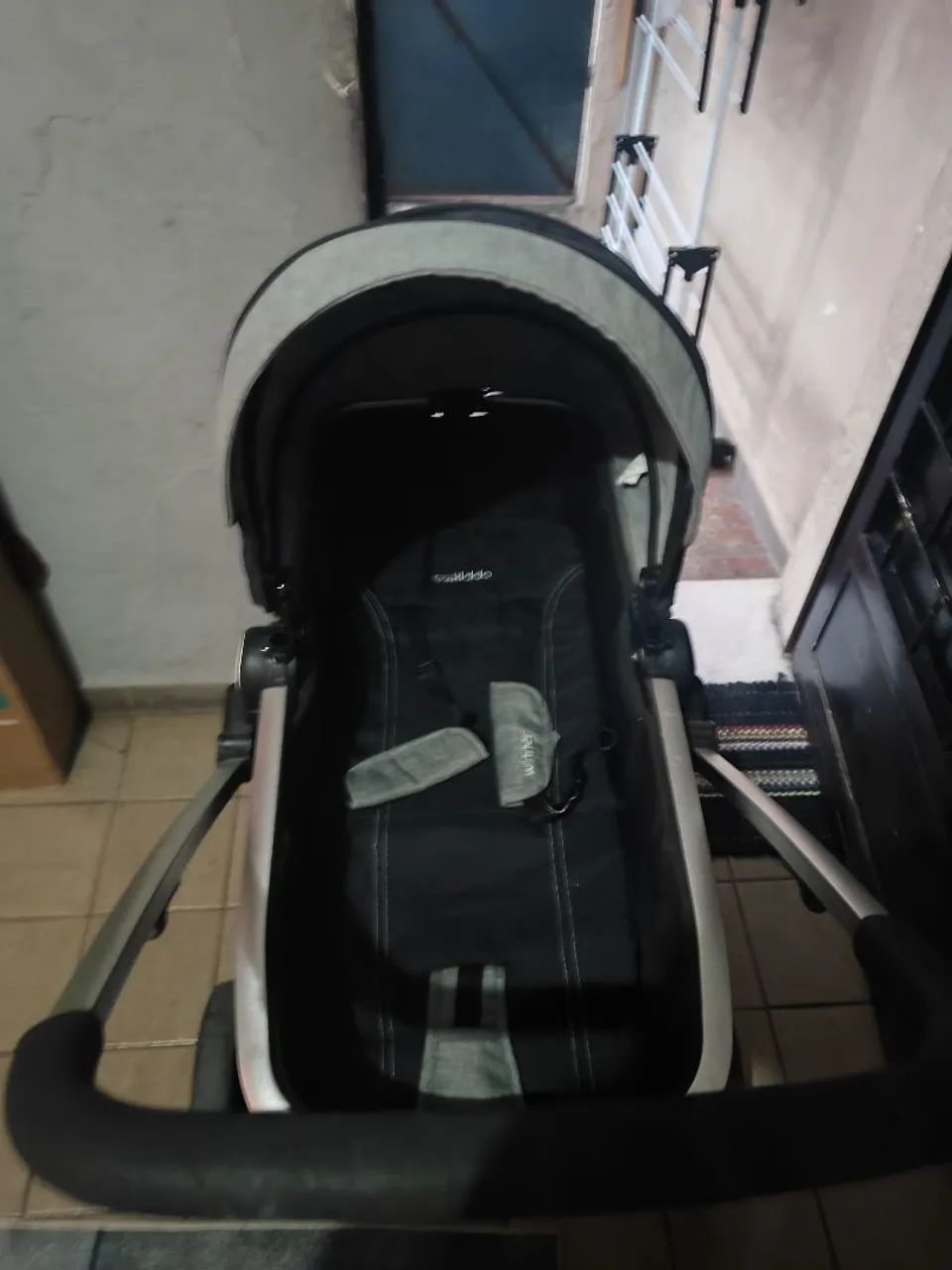 Carrinho de Bebê Kiddo Vira Moisés - Foto 2