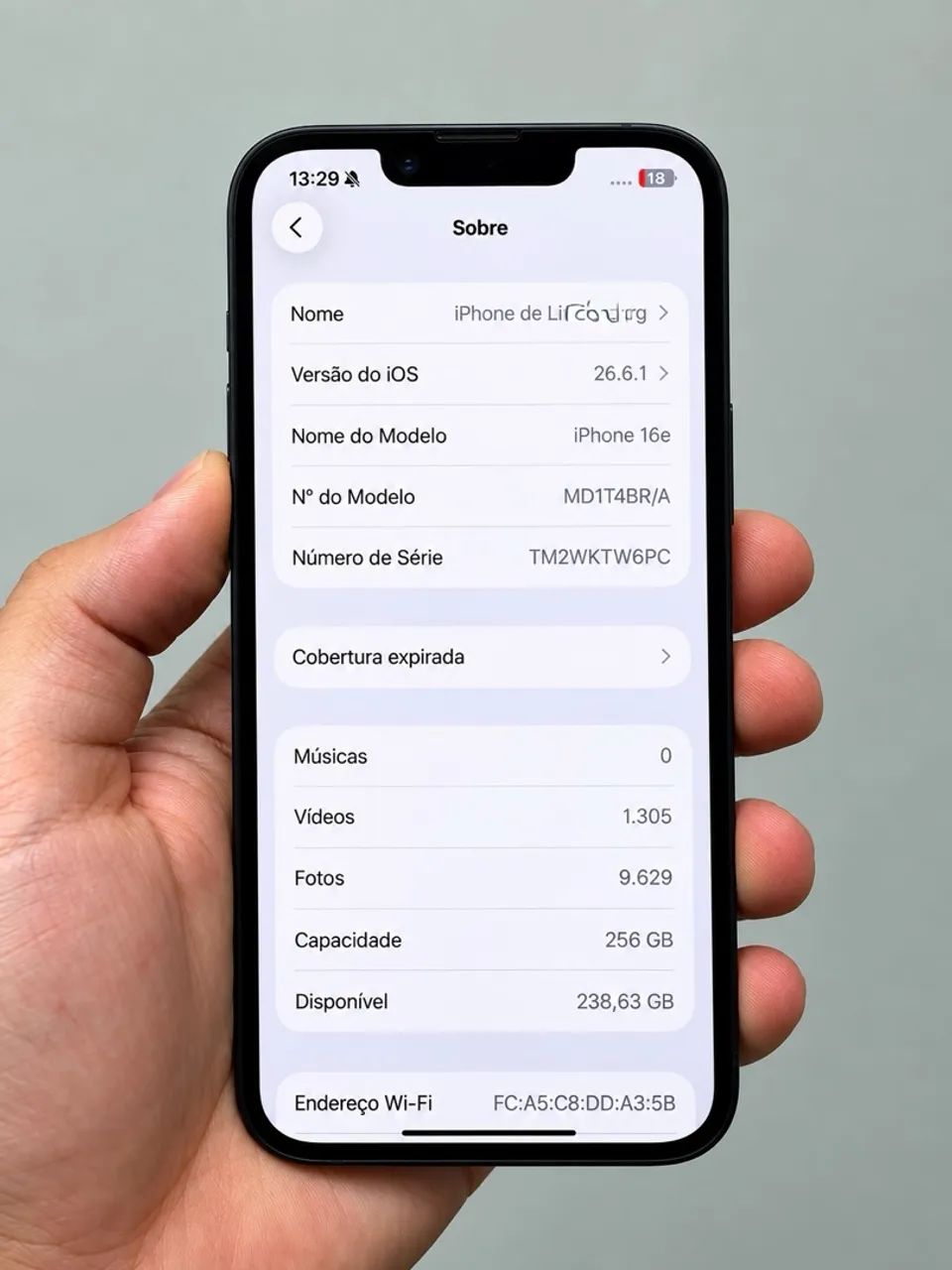 iPhone 16e bateria 92%  - Foto 4