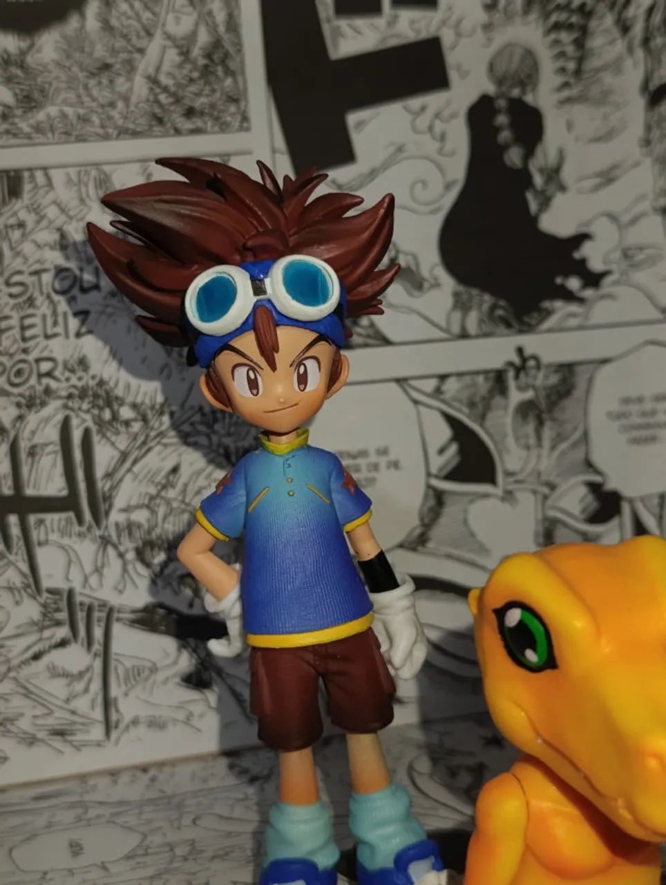 OPORTUNIDADE | Action Figures Tai Yagami e Agumon (Digimon) - Foto 4