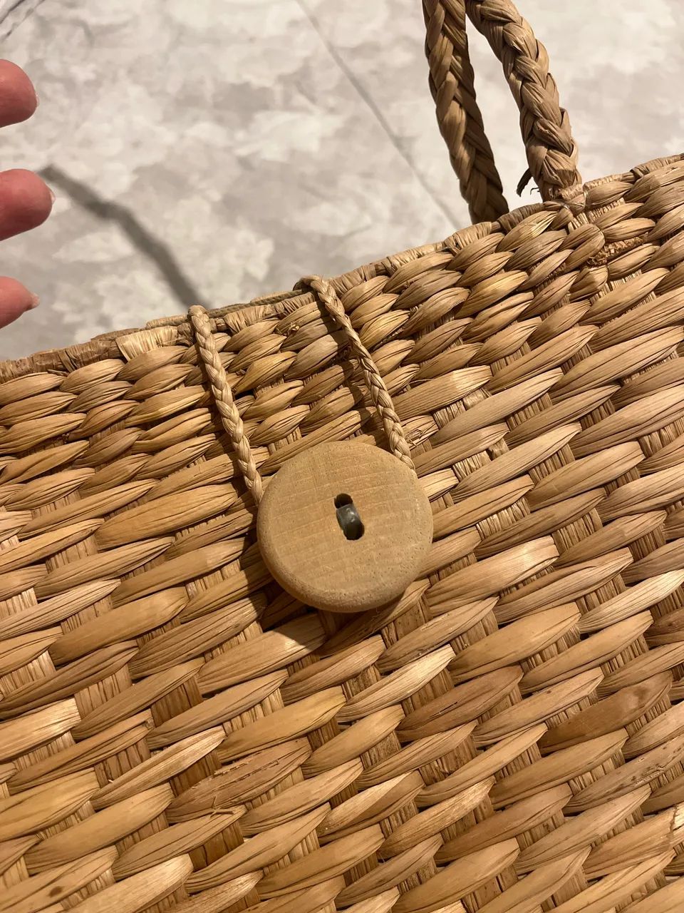 Bolsa de praia em palha - Foto 4