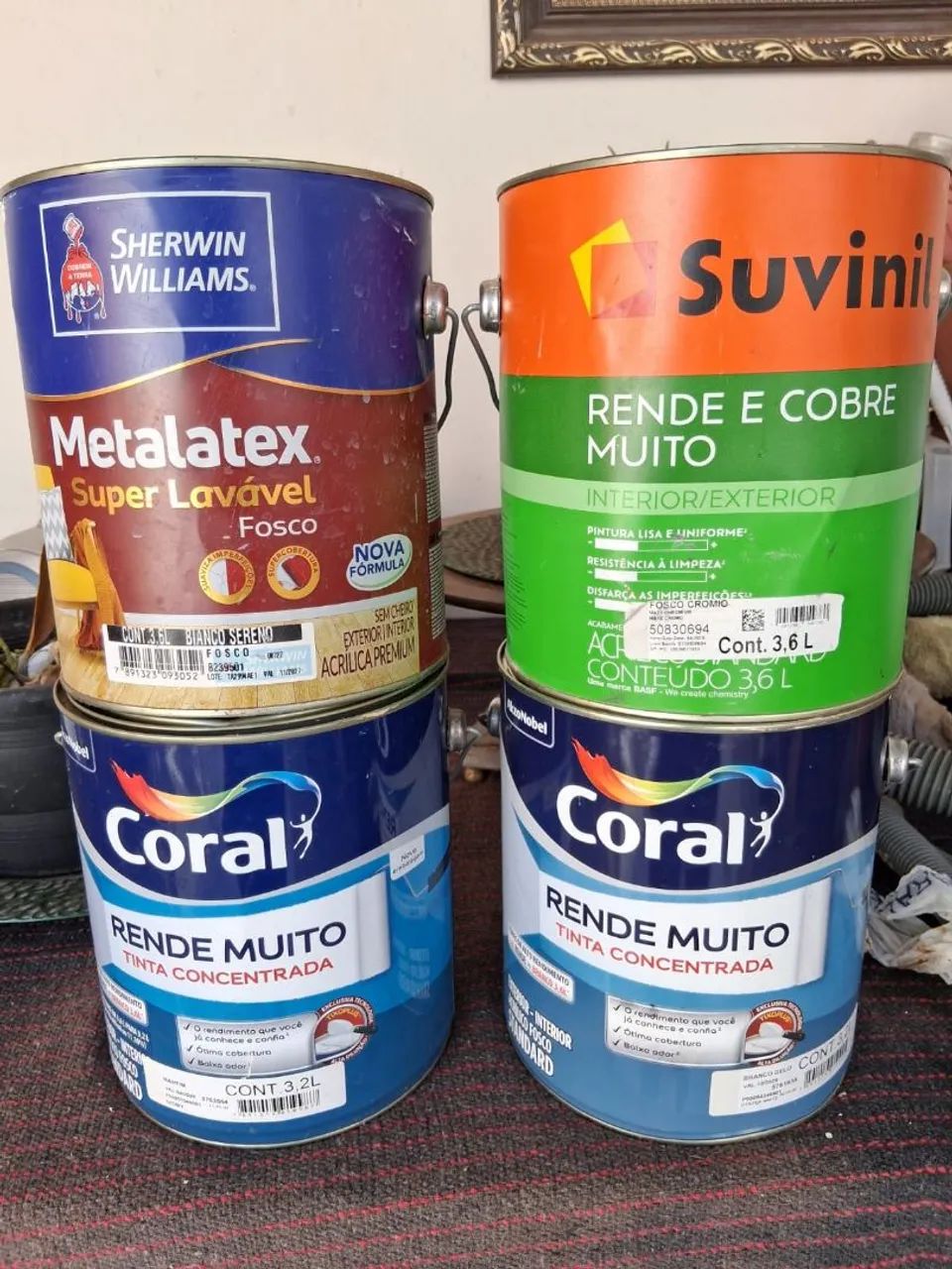 Tintas látex e esmalte  - Foto 4