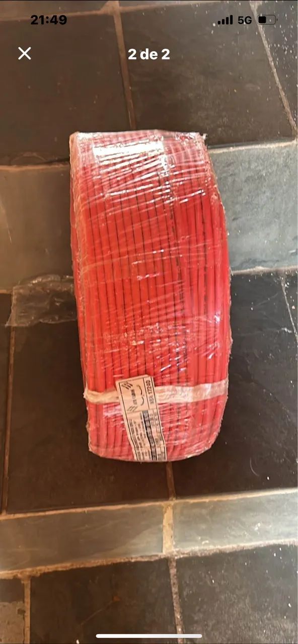 Cabo blindado 3 vias de 1,5 100 metros - Foto 2