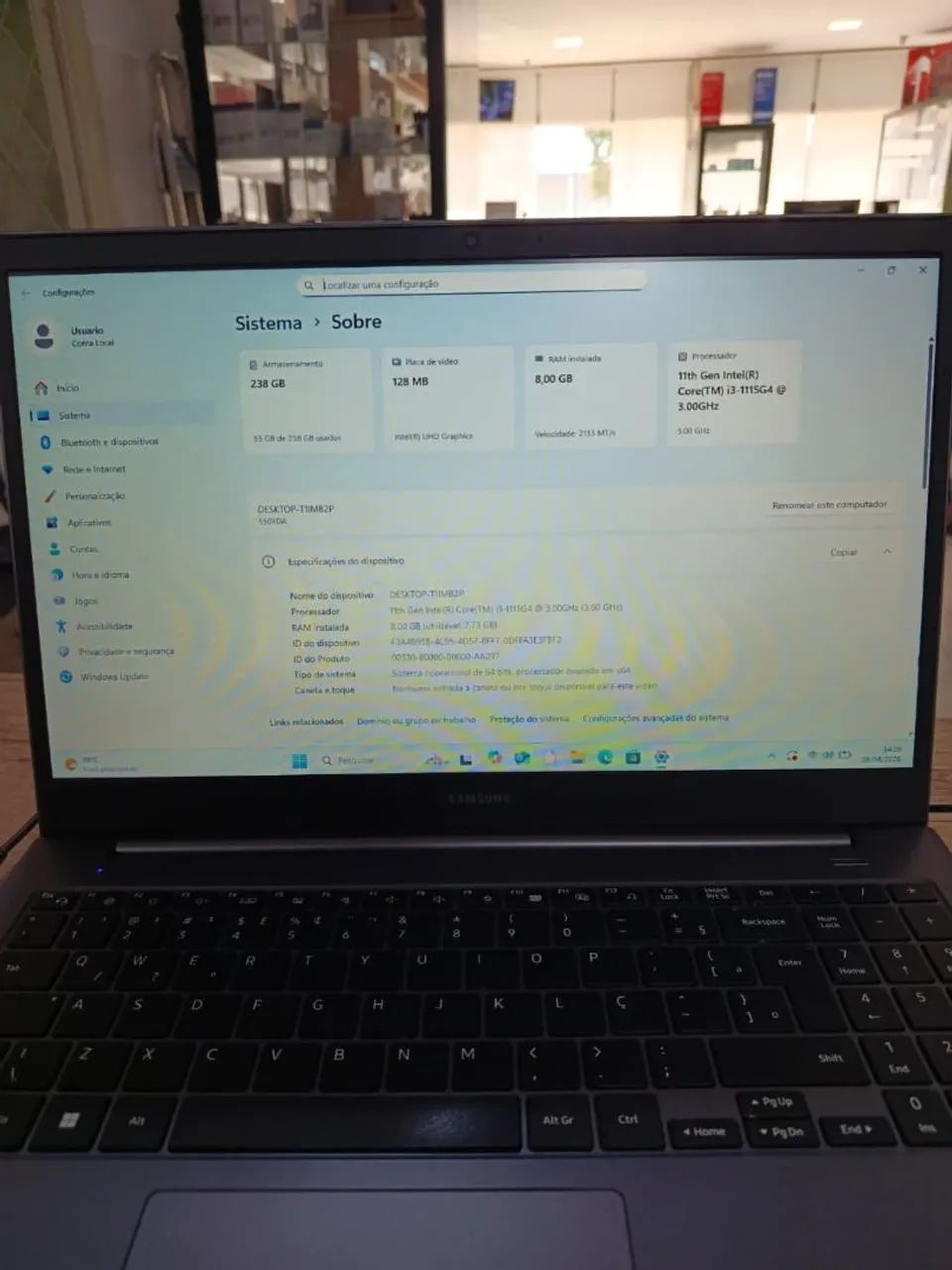 NOTEBOOK SAMSUNG  - Foto 3