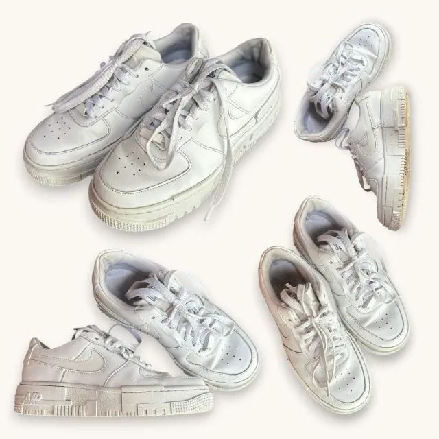 tênis nike air force 1 pixel branco - Foto 2
