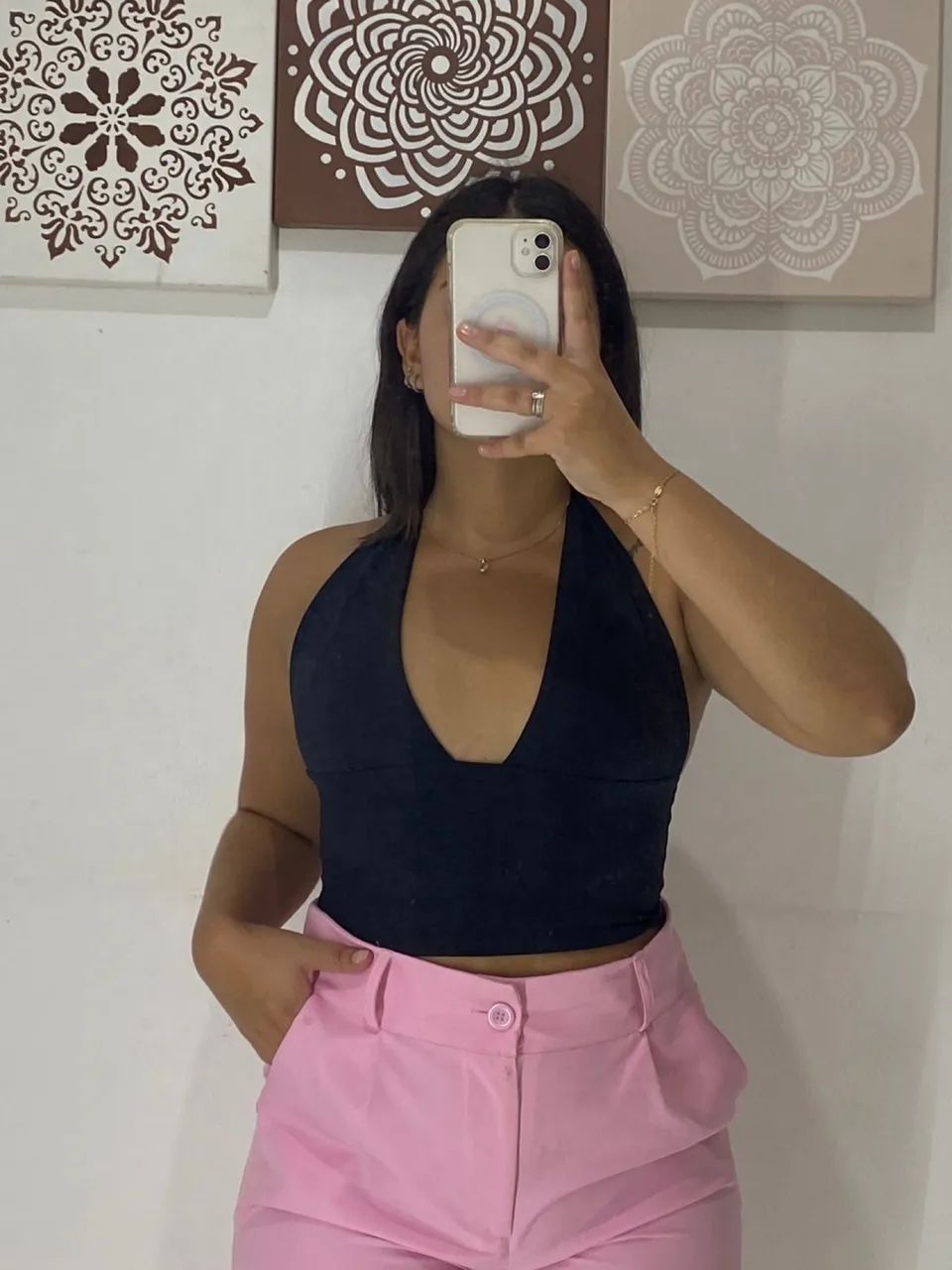 Cropped Kiara Preto