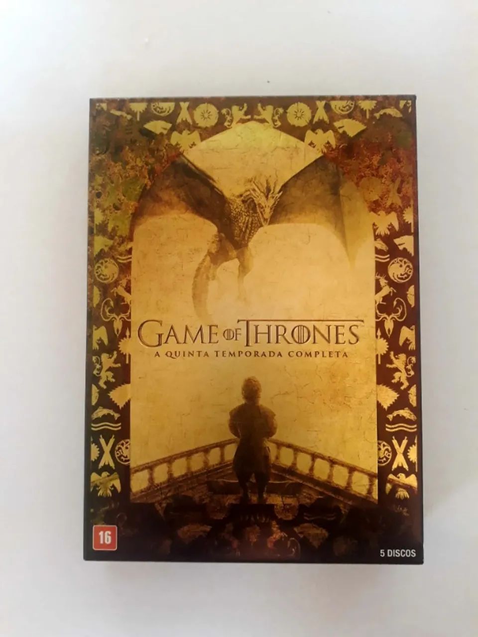 BOX's GAMES OF THRONES (1ª; 2ª; 3ª e 5ª) TEMPORADAS - Foto 5