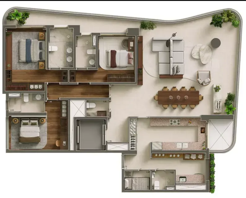 PLANTA 183m²