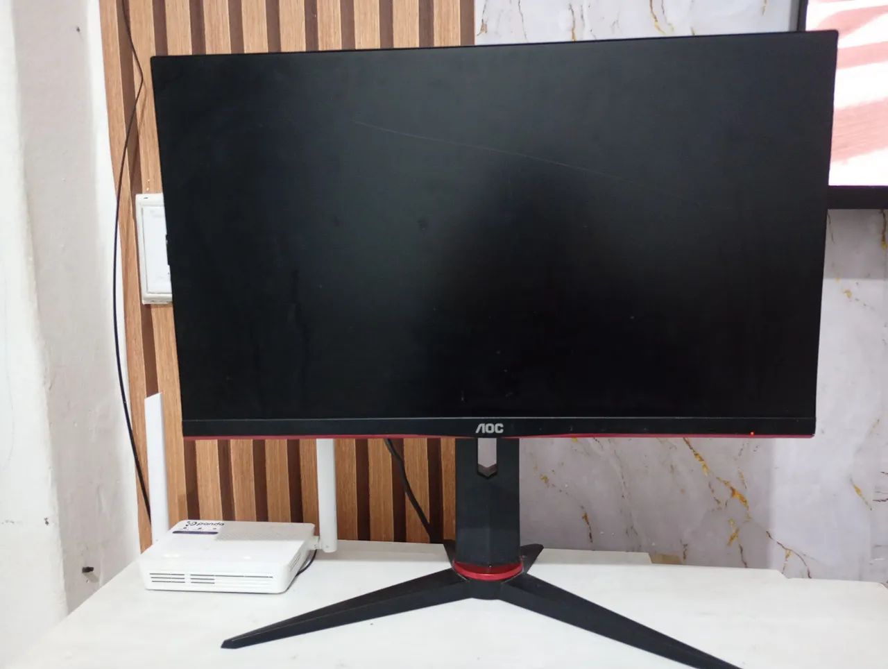 Monitor aoc 27 polegadas 144hz  com opção de giro de 360 graus - Foto 2