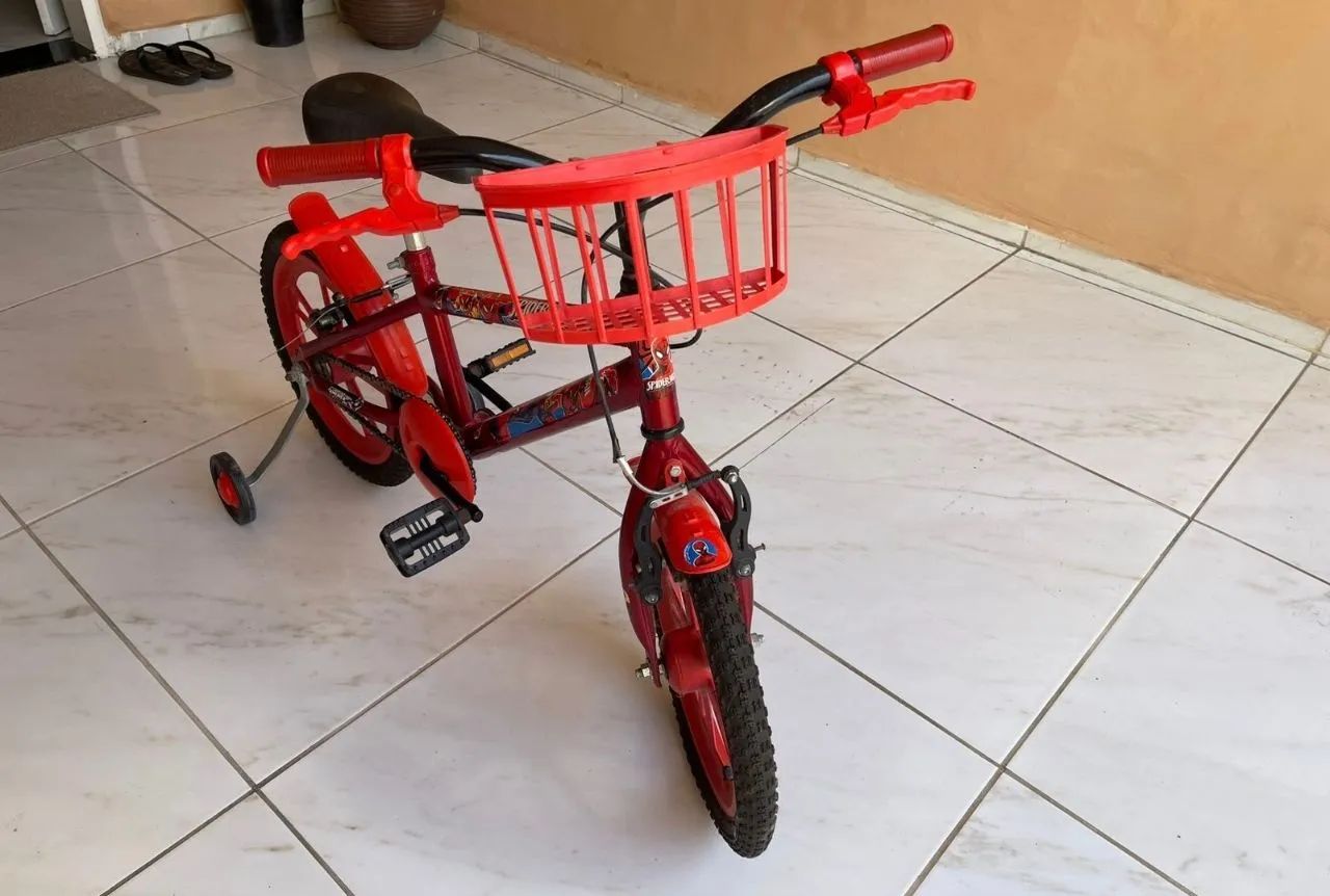 Bicicleta Spider-Man, Aro 16, infantil - Foto 2