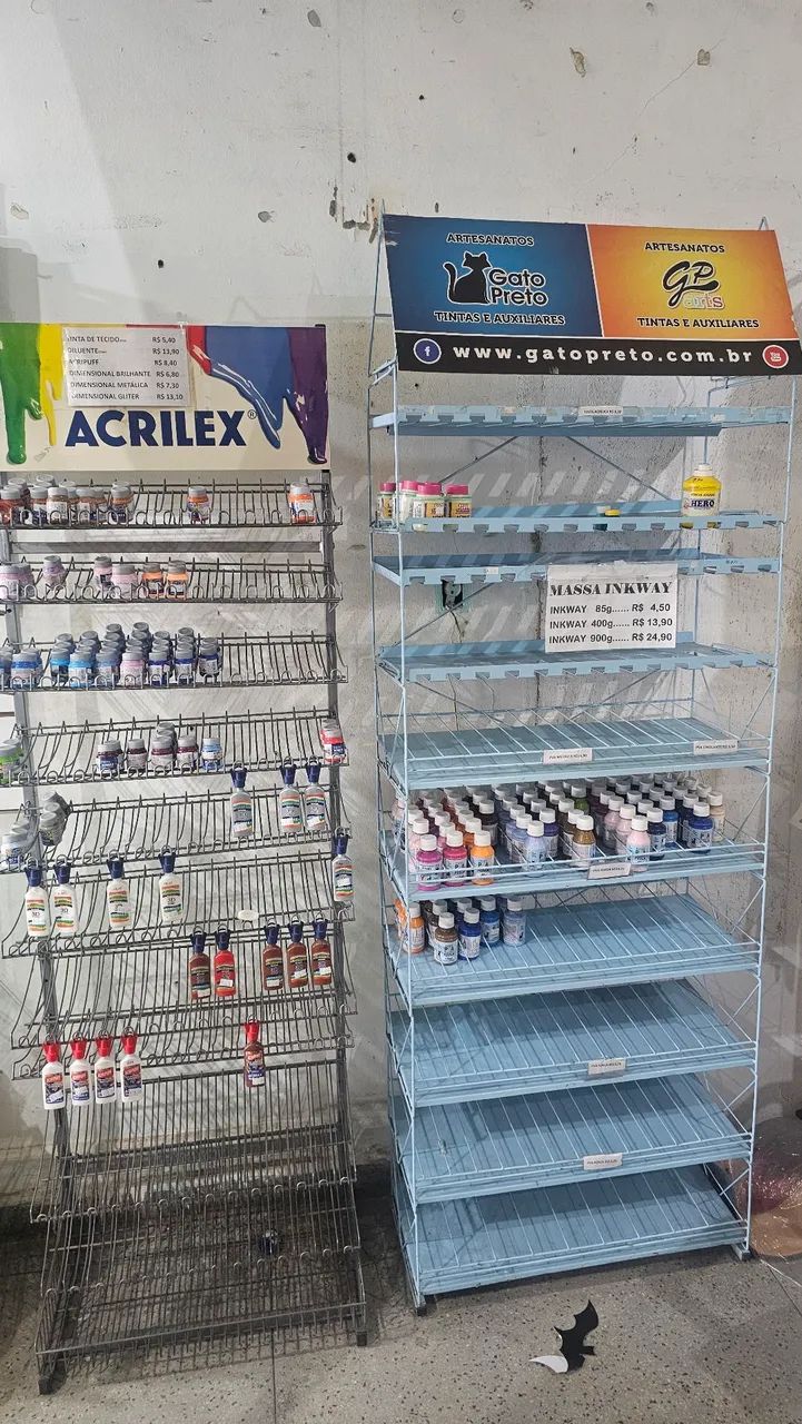 Expositor Vertical tintas