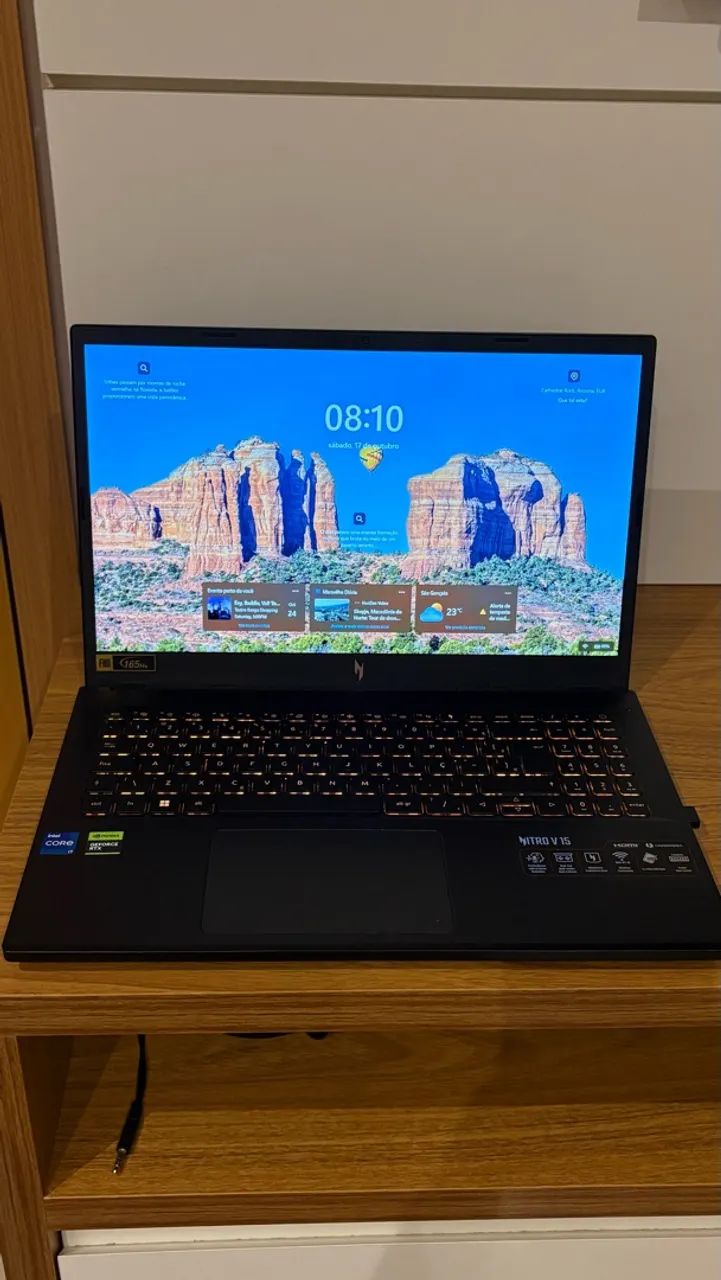 Notebook Gamer Acer Nitro V15 i7 + RTX 4060 - Foto 2